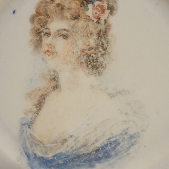 ❤ ANTIQUE PORCELAIN PLATE - Picture 11 of 15